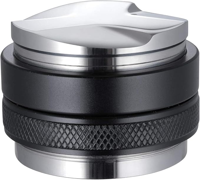 MATOW 53mm Coffee Distributor and Tamper, Dual Head Coffee Leveler Compatible with Breville 54mm Portafilter, Adjustable Depth- Professional Espresso Hand Tampers by MATOW