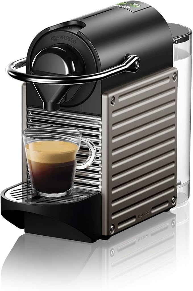 Nespresso BEC430TTN Pixie Espresso Machine by Breville, Titan by Unknown