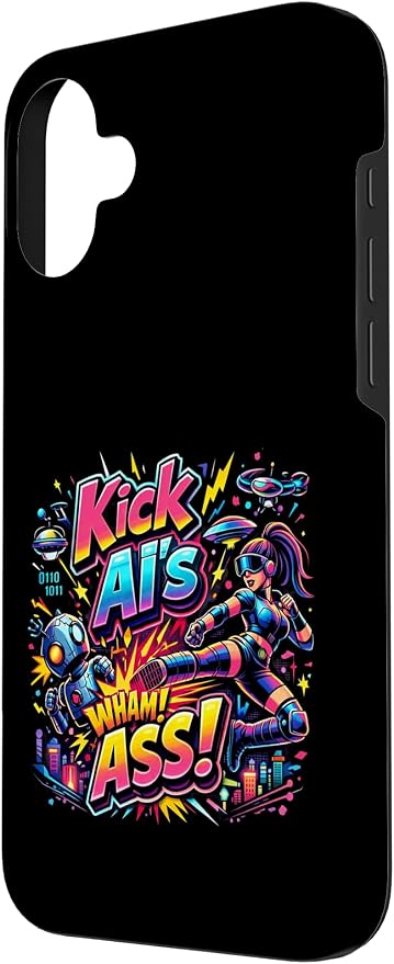 Tech Human vs AI Case for iPhone 16 Plus - Image 2