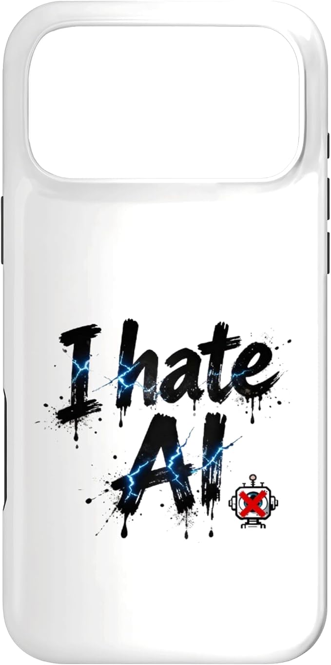 I Hate Ai Case for iPhone 17 Pro Max by Unknown