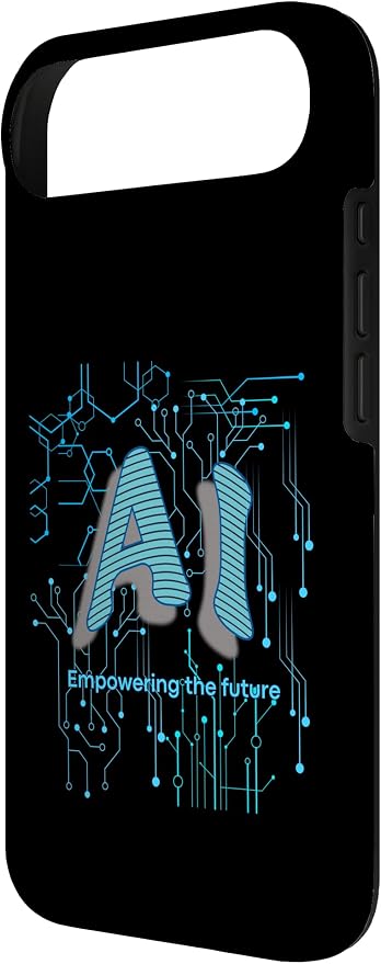 AI Circuit Board Tech Design for Programmers & Engineers Case for iPhone Air - Image 3