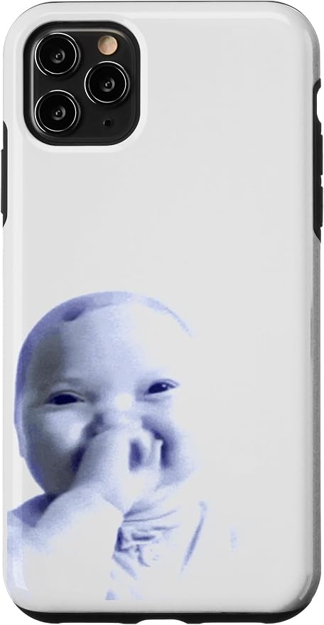 AI Baby Holding Laugh Meme Case for iPhone 11 Pro Max by Unknown
