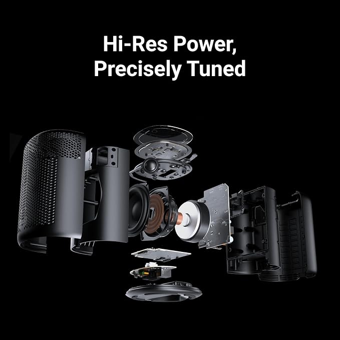 WiiM Sound Lite Smart Speaker, Hi‑Res 24‑bit/192 kHz, AI RoomFit™ Room Correction, 100W Peak, Wi‑Fi 6E/Bluetooth 5.3, Multi‑Room & Stereo Pairing, Black - Image 2