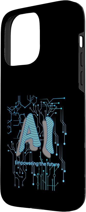 AI Circuit Board Tech Design for programmers & Engineers Case for iPhone 15 Pro Max - Image 2
