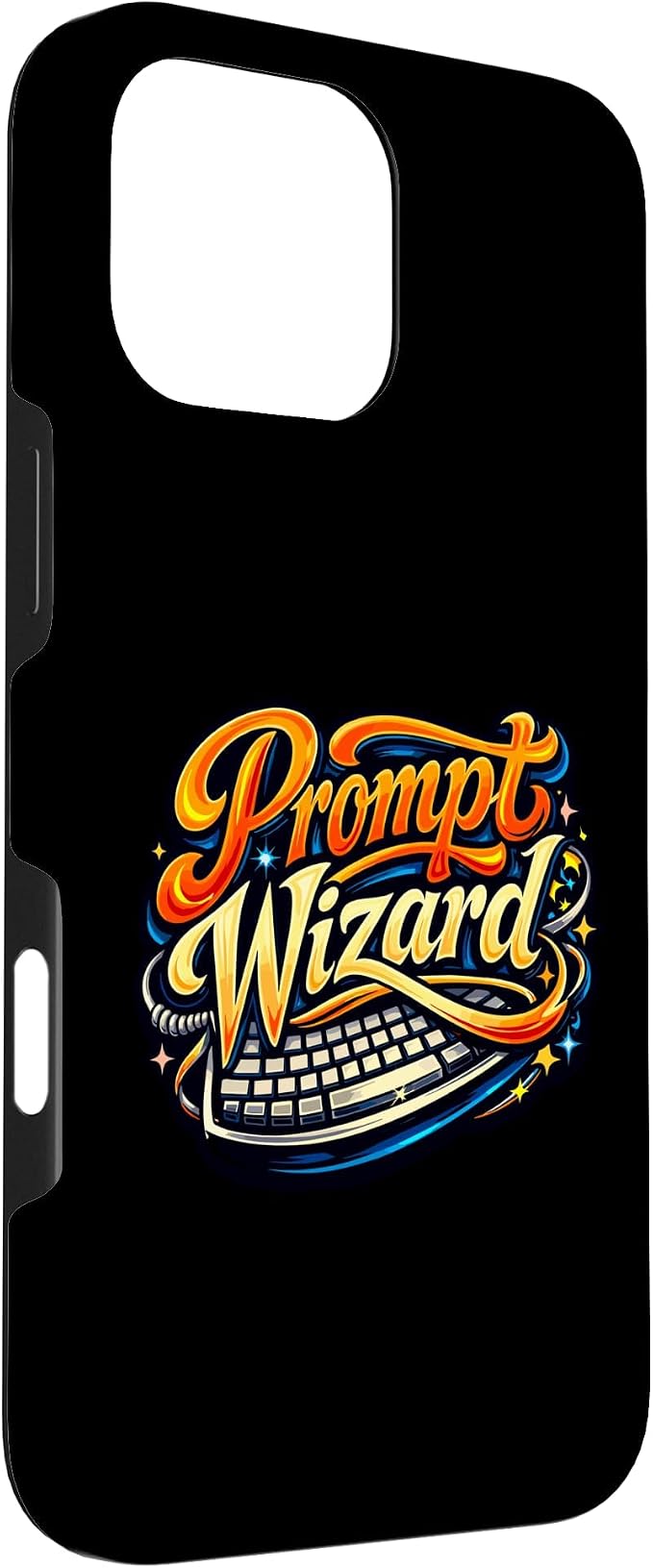 Prompt Wizard AI Retro Keyboard Case for iPhone 16 Pro Max - Image 3