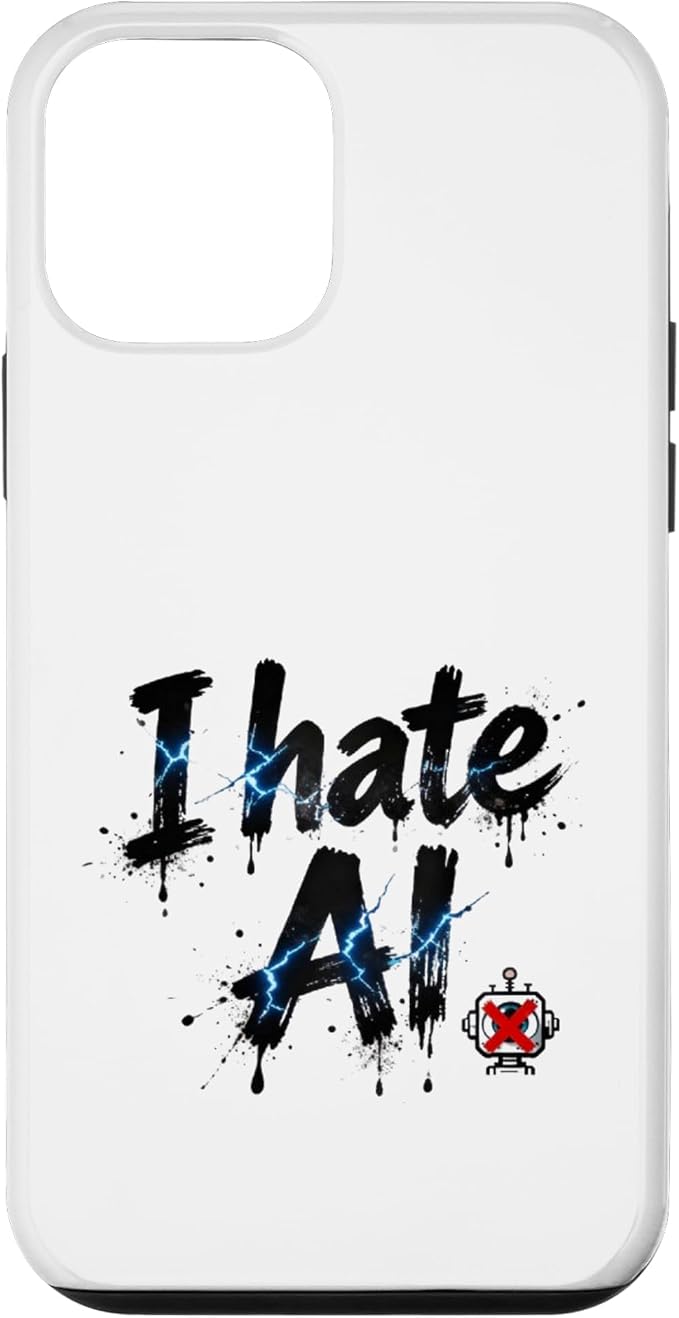 I Hate Ai Case for iPhone 12 mini by Unknown