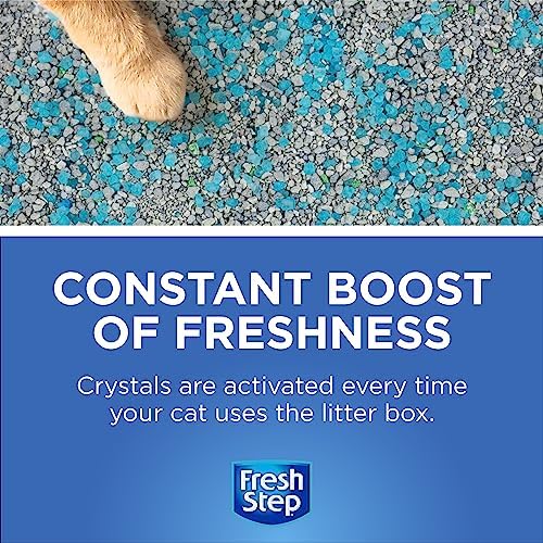 Fresh Step Cat Litter Crystals Deodorizer, Fresh Scent, 15 Oz, 12-Pack - Image 3