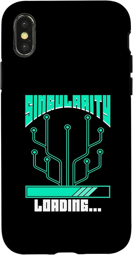 iPhone X/XS Singularity Loading Prompt Ai Artificial Intelligence Case by Unknown