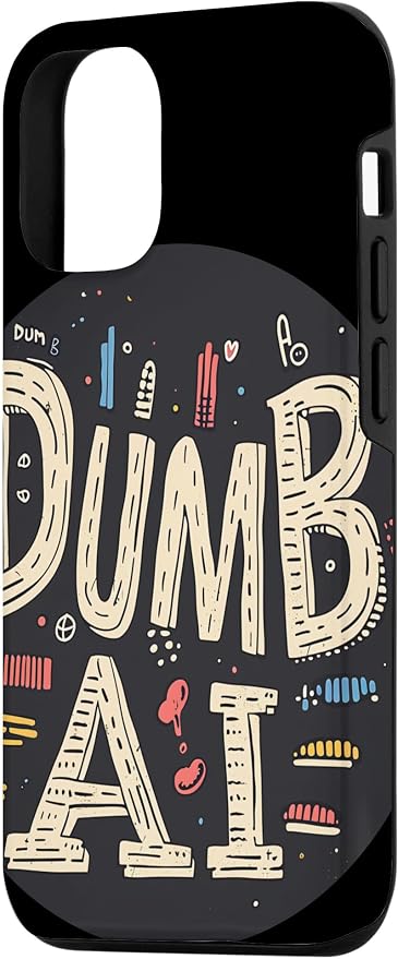 iPhone 13 Pro Dumb AI Stamp Costume Case - Image 2