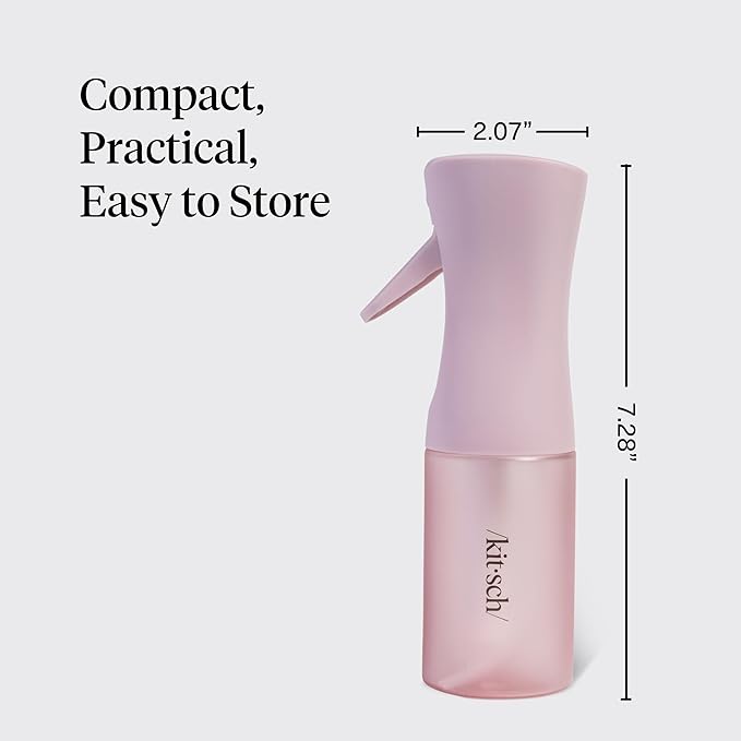 Kitsch Continuous Spray Bottle for Hair – Sheer Violet, 150ml | Fine Mister Spray Bottle & Water Spray Bottle – Recycled Hair Spray Bottle – Spray Bottles for Cleaning, Styling, & More - Image 4