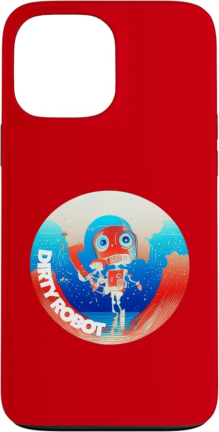 Dirty Robot my computer friend brand AI computing code cobot Case for iPhone 13 Pro Max by Unknown