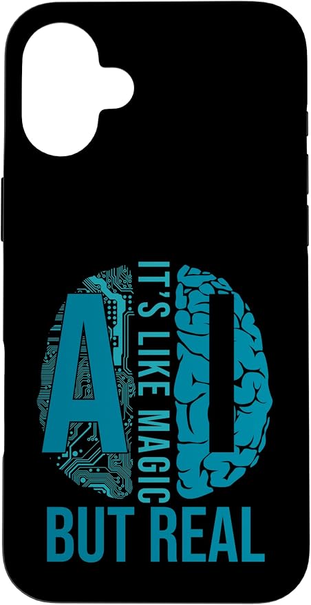 Artificial Intelligence Robot Futuristic AI Robotic Engineer Case for iPhone 16 Plus by Unknown