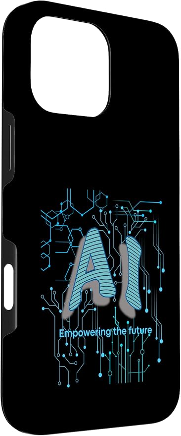AI Circuit Board Tech Design for programmers & Engineers Case for iPhone 16 Pro Max - Image 3