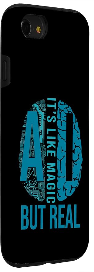 Artificial Intelligence Robot Futuristic AI Robotic Engineer Case for iPhone SE (2020) / 7 / 8 - Image 3