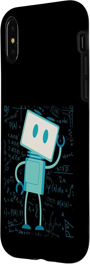 Artificial Intelligence Robot Futuristic AI Robotic Engineer Case for iPhone X/XS - Image 2