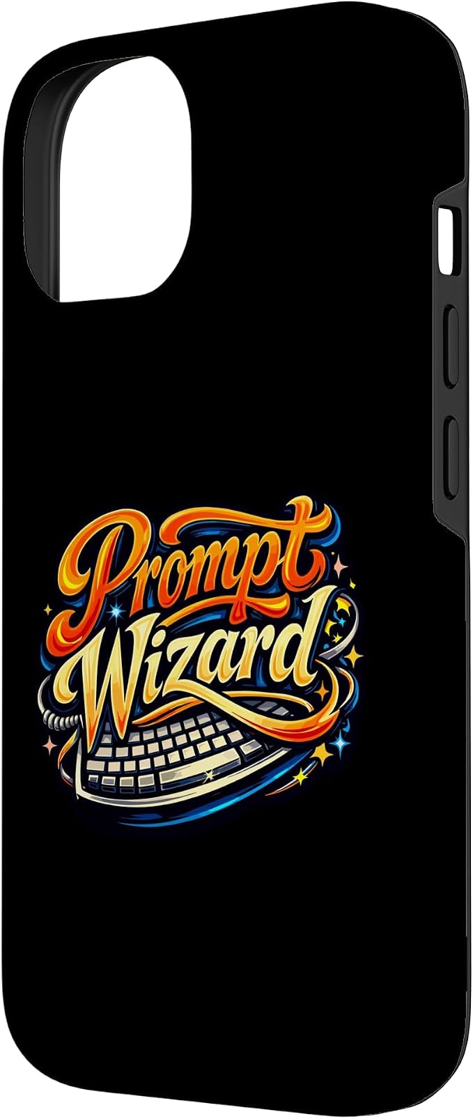 Prompt Wizard AI Retro Keyboard Case for iPhone 14 - Image 2