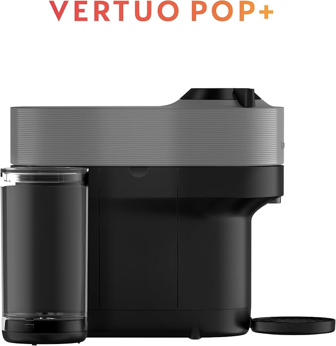 Nespresso Vertuo Pop+ Coffee and Espresso Maker by Breville, Dark Grey - Image 4