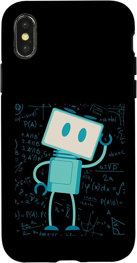 Artificial Intelligence Robot Futuristic AI Robotic Engineer Case for iPhone X/XS by Unknown