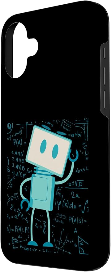 Artificial Intelligence Robot Futuristic AI Robotic Engineer Case for iPhone 16 Plus - Image 2