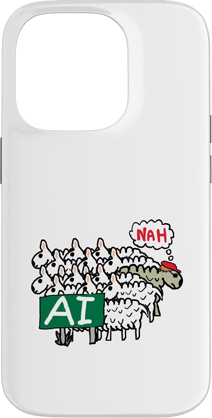 Anti AI Case for iPhone 14 Pro by Unknown