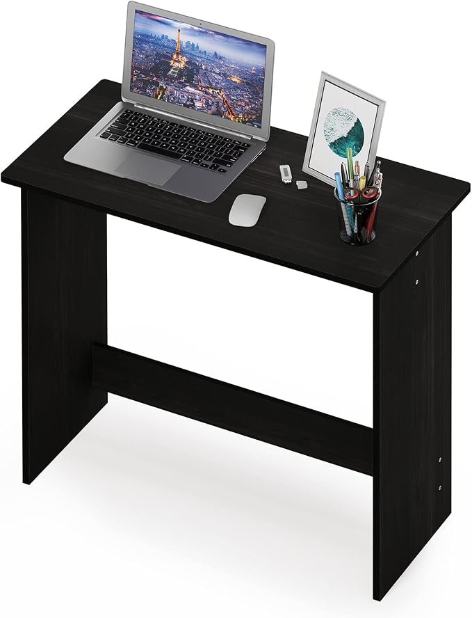 FURINNO Simplistic Study Table, Espresso - Image 6