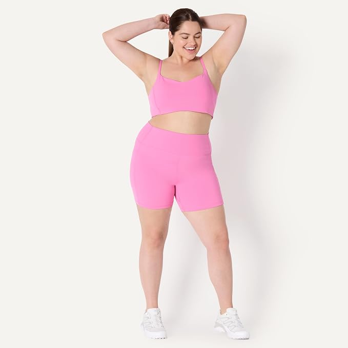Amazon Essentials Women's Active FormFlex Buttery Soft High Waist Biker Shorts - Image 8