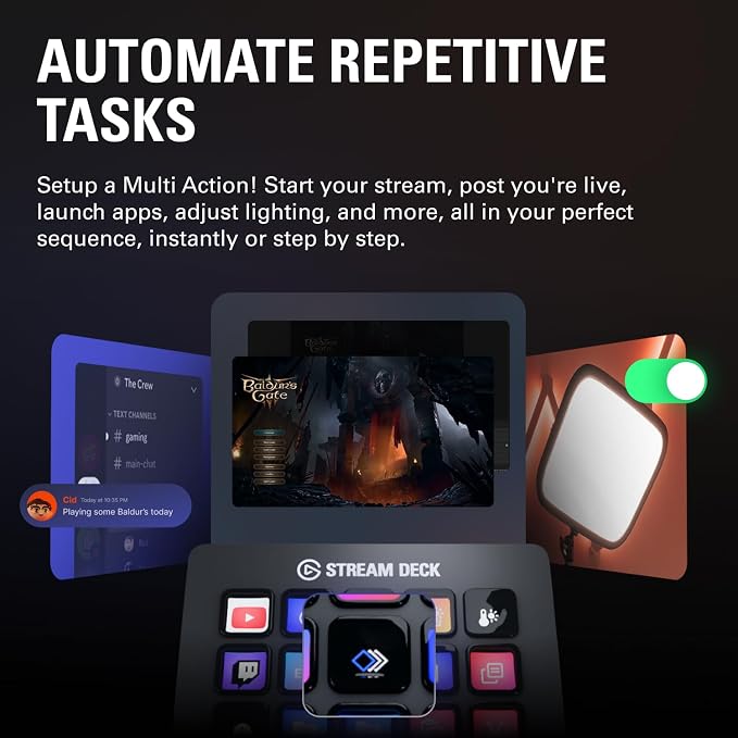 Elgato Stream Deck MK.2 Studio Controller, 15 Macro Keys | Trigger actions in OBS, Twitch, YouTube and more, Visual feedback, Hundreds of plugins, Works with Mac and PC - Image 5