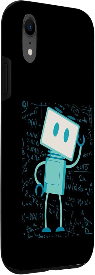 Artificial Intelligence Robot Futuristic AI Robotic Engineer Case for iPhone XR - Image 3