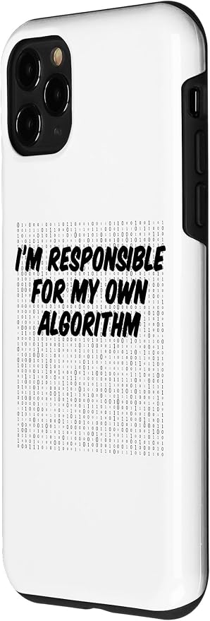 iPhone 11 Pro Binary Code Computer Algorithm AI Artificial Intelligence Case - Image 2