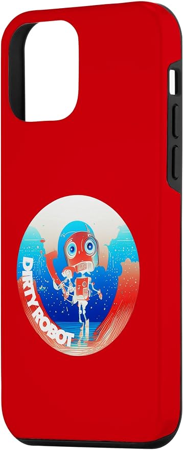 Dirty Robot my computer friend brand AI computing code cobot Case for iPhone 12 mini - Image 2