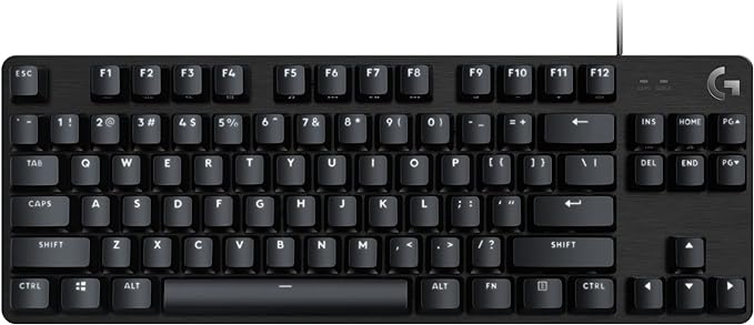 Logitech G413 TKL SE Mechanical Gaming Keyboard - Black | Tactile switches, anti-ghosting, compatible with Windows and macOS, compact design by Unknown
