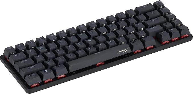HyperX Alloy Origins 65 - Mechanical Gaming Keyboard – Compact 65% Form Factor - Linear Red Switch - Double Shot PBT Keycaps - RGB LED Backlit - NGENUITY Software Compatible,Black - Image 4