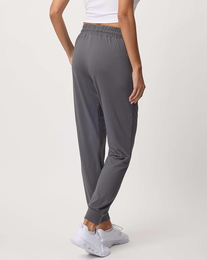 3 Pack Women's Lounge Joggers Sweatpant Active Athletic Yoga Workout Pocket | Available in Plus Size, Ladies Casual, Drawstring Gym Pants, Sleep Bottoms, Hiking, Running, Fitness, Exercise, Pajama, Soft - Image 3