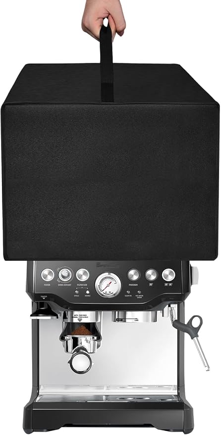 Espresso Machine Cover for BES870XL/ BES880BSS/BES876BSS Coffee Maker | Latte Maker Cover,Heavy Duty Heat-Resistant Waterproof Nylon Case for Espresso Machine - Image 6