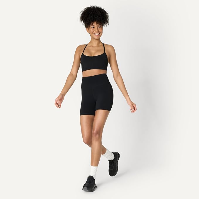 Amazon Essentials Women's Active FormFlex Buttery Soft High Waist Biker Shorts - Image 5