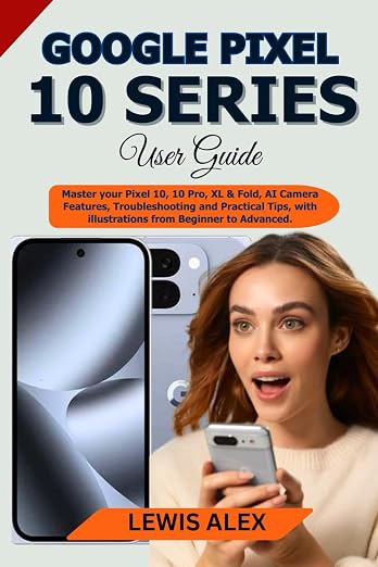Google Pixel 10 Series User Guide: Master your Pixel 10, 10 Pro, XL & Fold, AI Camera Features, Troubleshooting and Practical Tips, with illustrations from Beginner to Advanced by Unknown