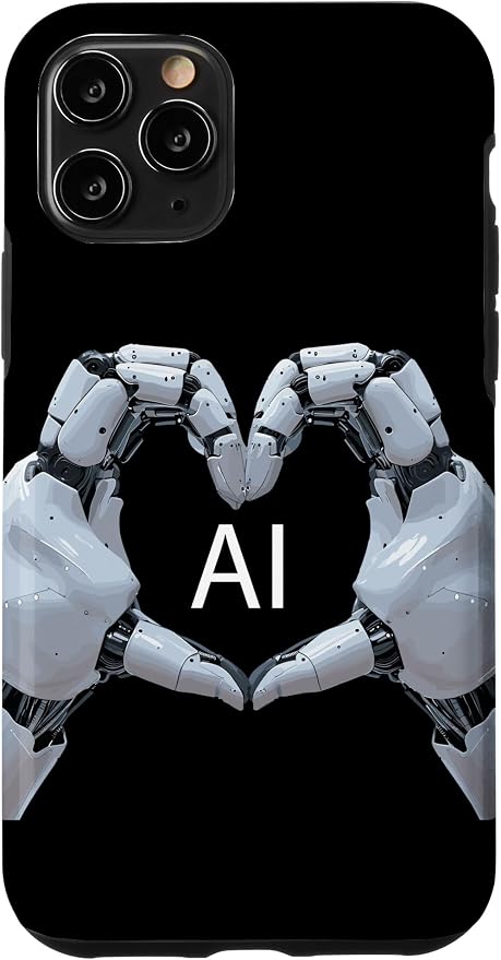 iPhone 11 Pro Love AI, Artificial Intelligence, robot hands Case by Unknown