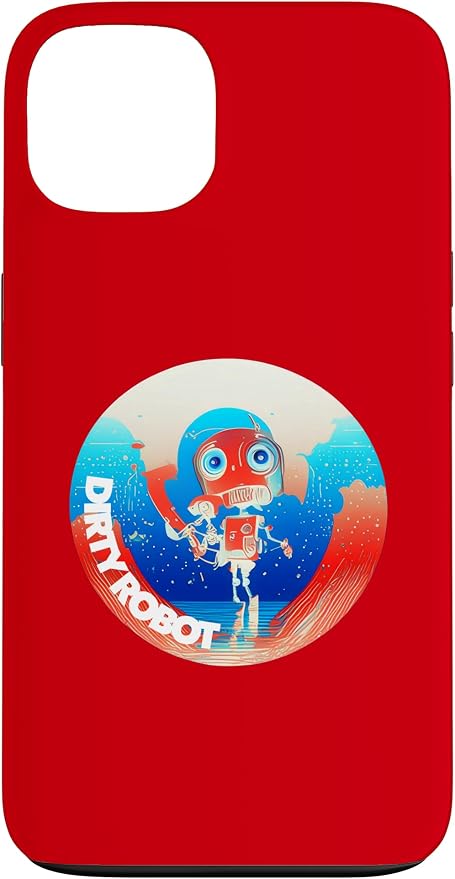 Dirty Robot my computer friend brand AI computing code cobot Case for iPhone 13 by Unknown