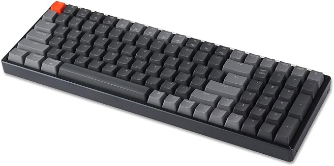 Keychron K4 Wireless Bluetooth/USB Wired Gaming Mechanical Keyboard, Compact 100 Keys RGB LED Backlit Gateron Brown Switch N-Key Rollover, Aluminum Frame for Mac Windows, Version 2 - Image 9