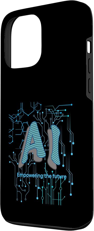 AI Circuit Board Tech Design for programmers & Engineers Case for iPhone 13 Pro Max - Image 2