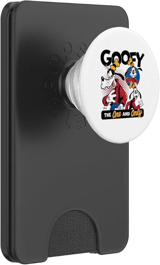 Disney - Goofy One and Only PopSockets PopWallet for MagSafe by Disney