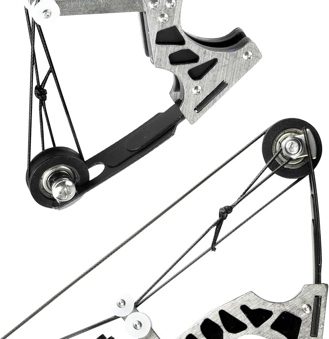 Archery Bow Set Left and Right Hand Compound Bow Hunting Bow Metal Material Catapult RH/LH for Practice Archery - Image 7