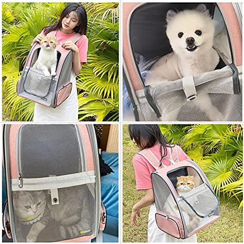 Texsens Innovative Traveler Bubble Backpack Pet Carriers for Cats and Dogs - Image 6