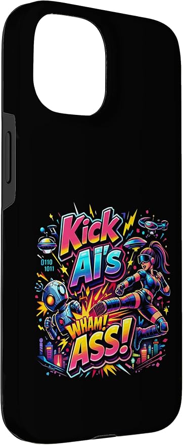 Tech Human vs AI Case for iPhone 15 - Image 3