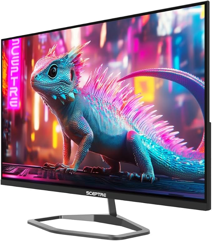 Sceptre New 32-inch 2K QHD 2560 x 1440 Prime Gaming Monitor up to 210Hz USB Type-C DisplayPort HDMI sRGB 115% 1ms Build-in Speakers, Machine Black 2026 ((E325B-QW200D Series) - Image 3