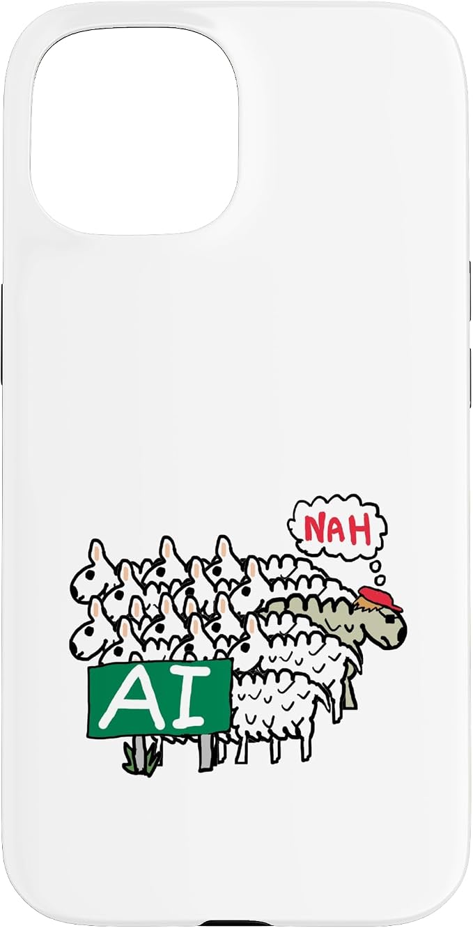 Anti AI Case for iPhone 15 by Unknown