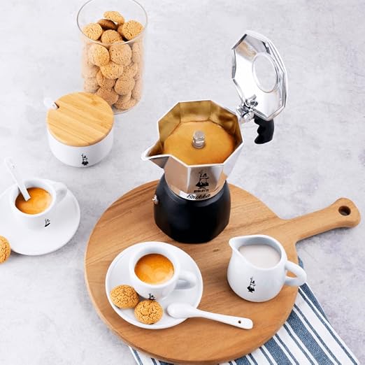 Bialetti Brikka Moka Pot Stovetop Espresso Maker – Crema-Rich Italian Coffee Maker, 2 Espresso Shots (3.4 oz / 100 mL), Black - Image 7