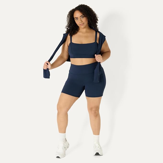 Amazon Essentials Women's Active FormFlex Buttery Soft High Waist Biker Shorts - Image 8