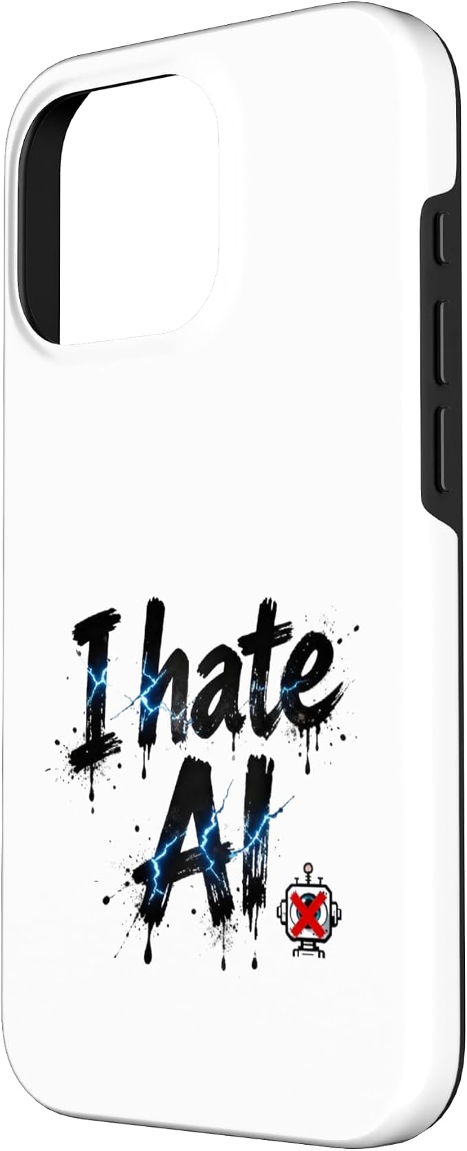 I Hate Ai Case for iPhone 16 Pro - Image 2