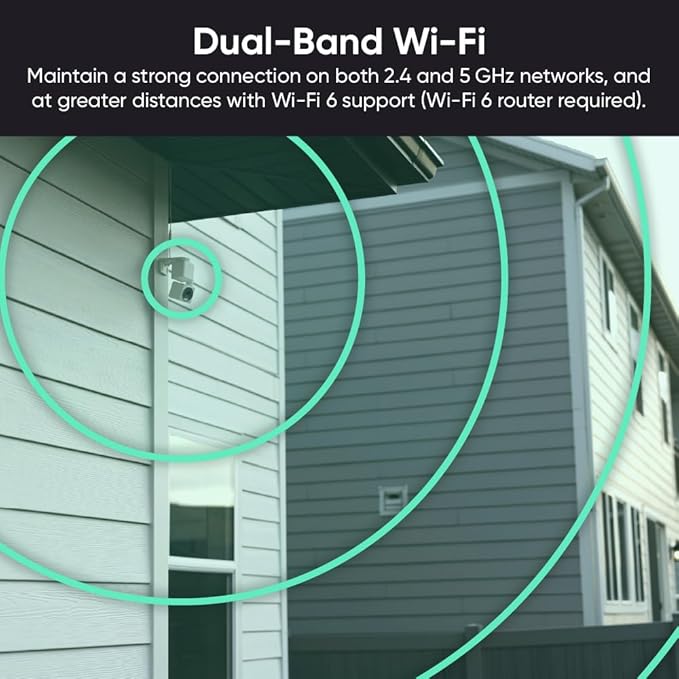 WYZE Cam Pan v4, 4K Smart Security Camera, AI Indoor/Outdoor Cameras for Home Security, Baby & Pet, Color Night Vision, 360° Pan/Tilt/8 x Digital Zoom, 2.4G & 5G, Works with Alexa & Google Assistant - Image 6
